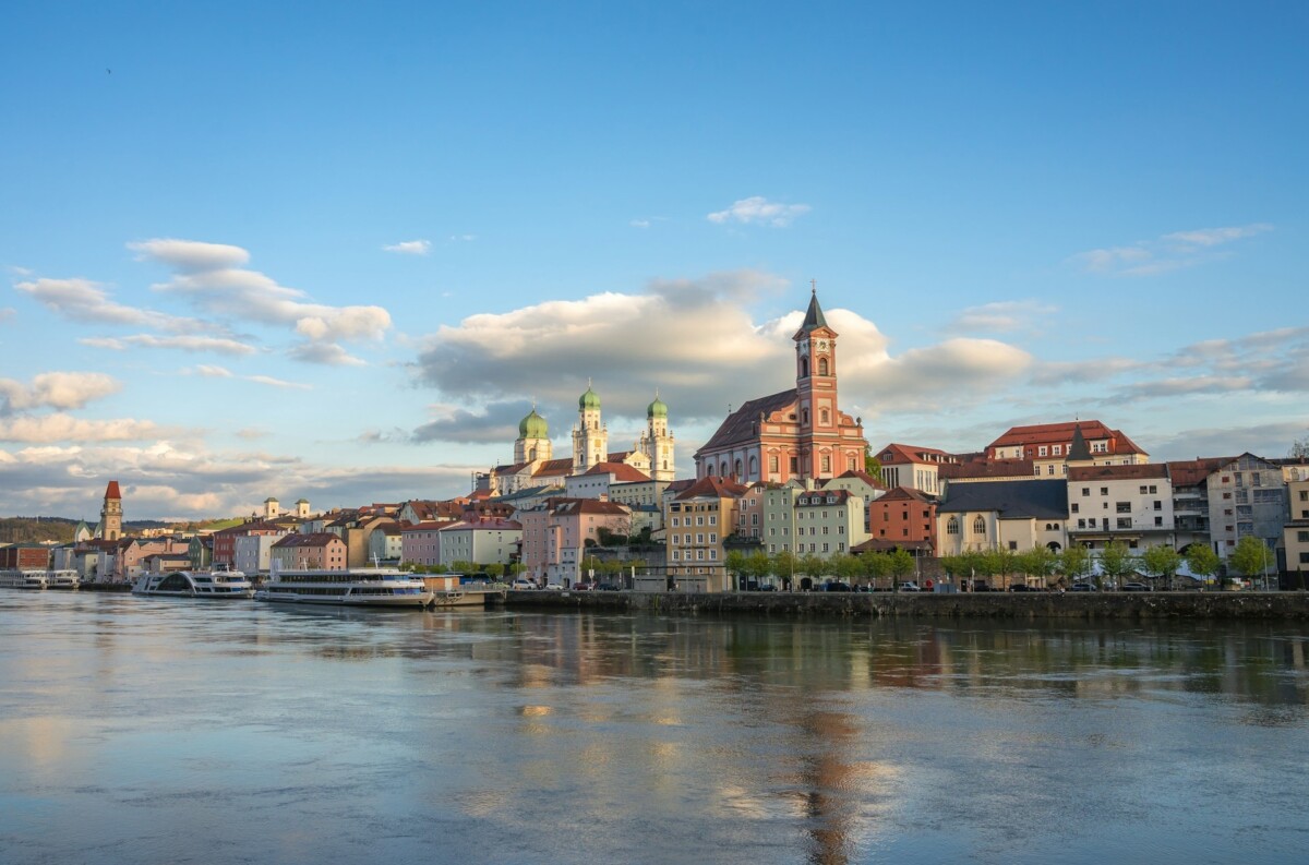 Passau, het startpunt van de Donausteig